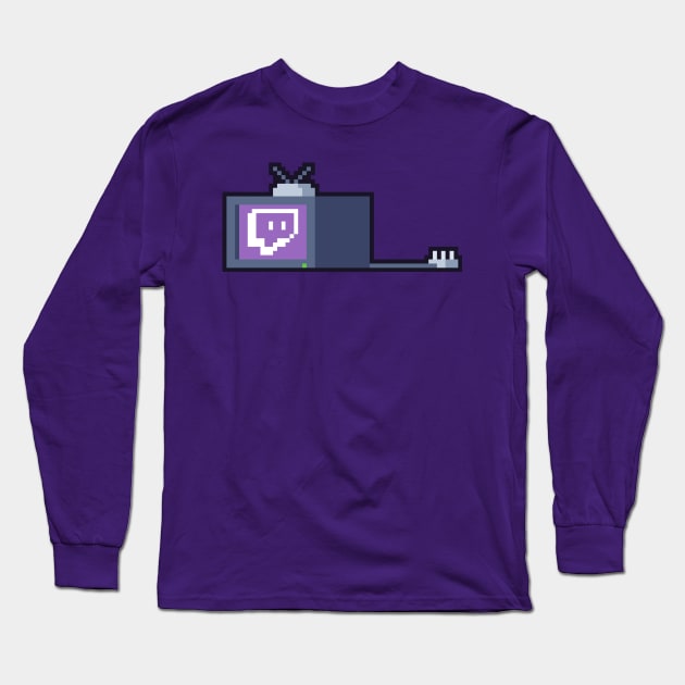 Twitch.TV Twitch Long Sleeve T Shirt TeePublic